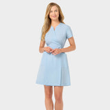 Damen Kasackkleid KATE - BABY BLUE