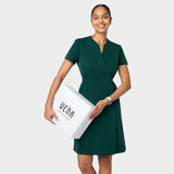 KATE Medical Dress - MOSS GREEN