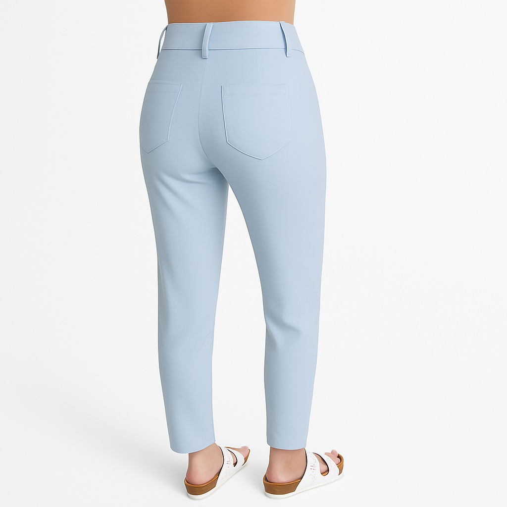 Damen Schlupfhose Hellblau