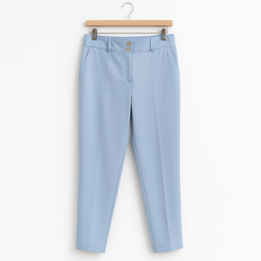 Damen Schlupfhose Hellblau