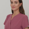 SOPHIA - WILD ROSE medical apron with tie 