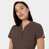Damen Wickelkasack SOPHIA - MILK CHOCOLATE